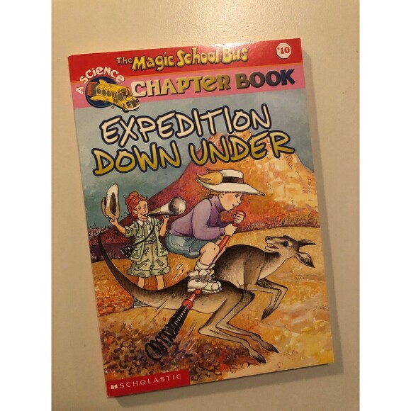 Expedition Down Under (Magic School Bus Book #10) by Carmi, Rebecca, Good Book - Picture 1 of 2